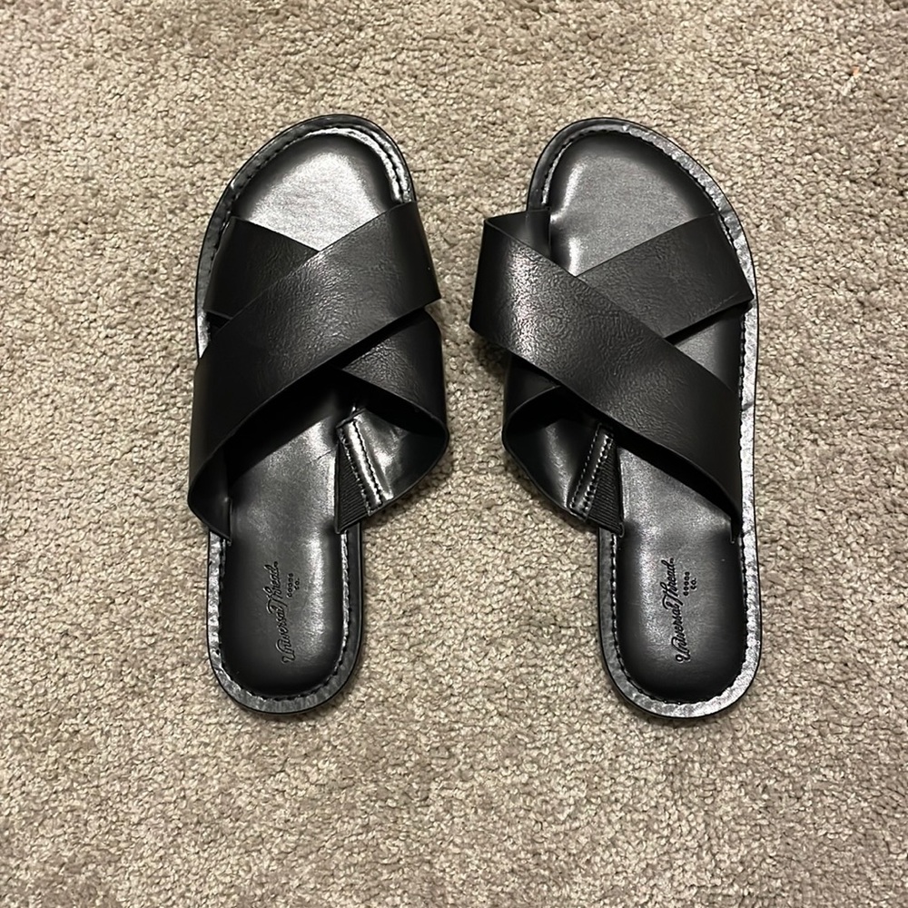 TARGET BLACK SANDALS